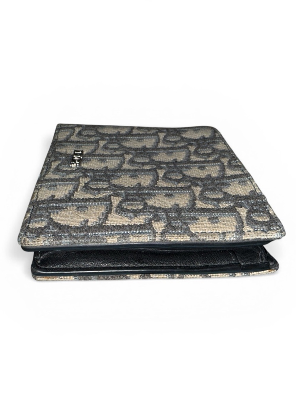 Christian Dior Oblique Jacquard Bifold Wallet - Canvas 2022 Model With COA - Picture 5 of 6